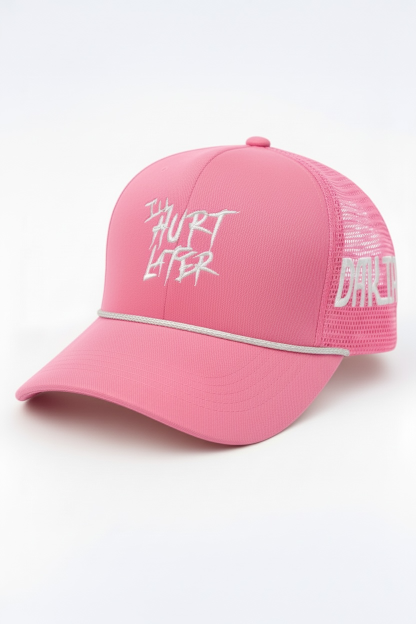 Ill Hurt Later Embroidered Hats