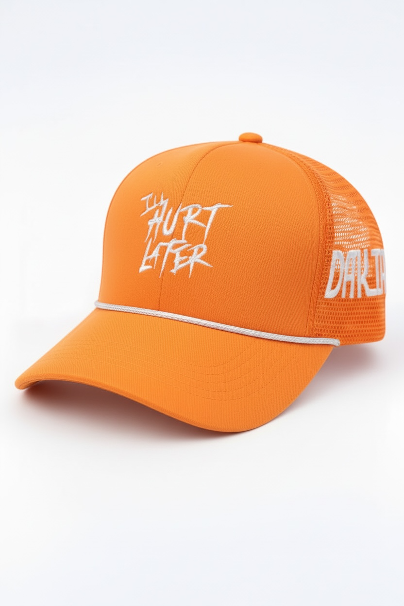 Ill Hurt Later Embroidered Hats