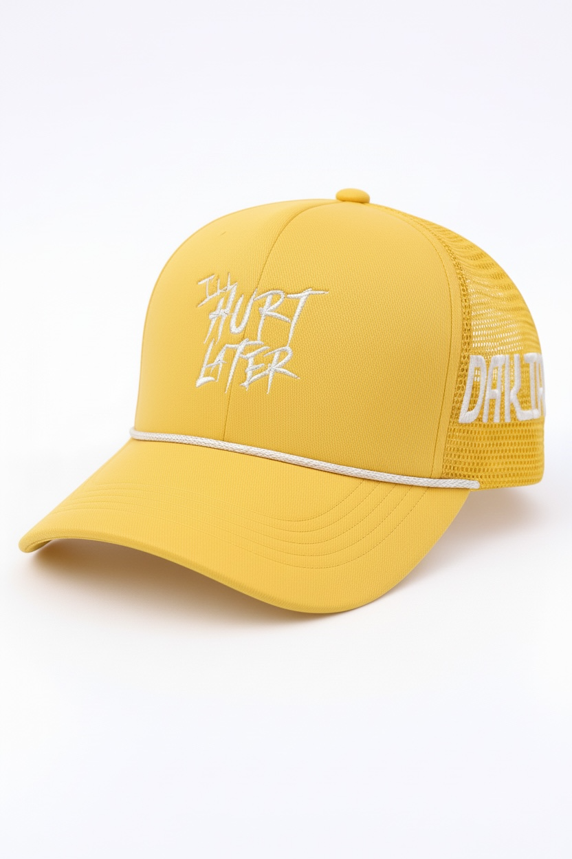 Ill Hurt Later Embroidered Hats